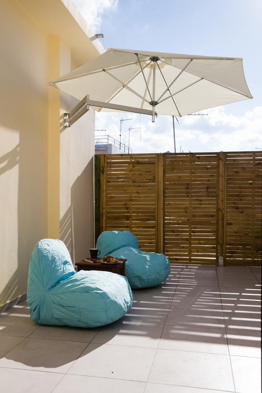 Prokymaia Penthouse Apartment Rethymno  Bagian luar foto