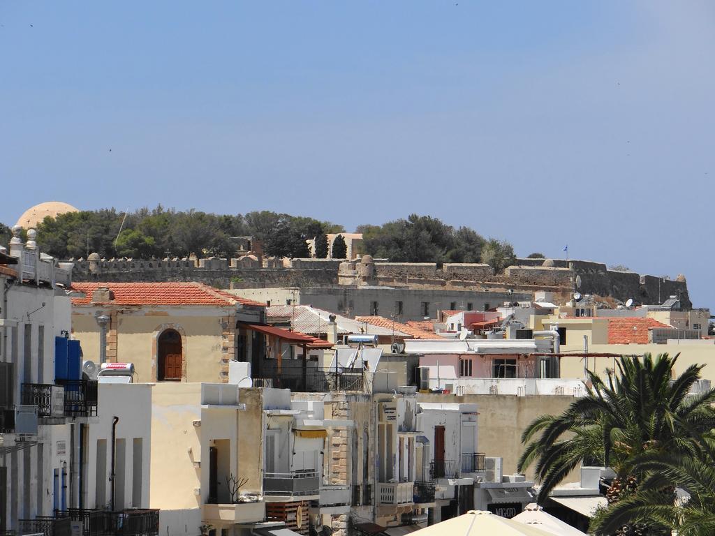 Prokymaia Penthouse Apartment Rethymno  Bagian luar foto